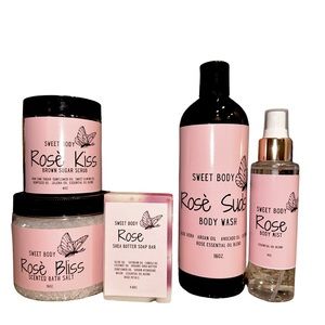 Mix and Match Sweet Body skin care products in a bundle with discounted shipping